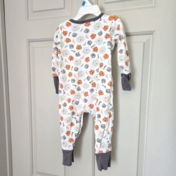 2/$20 Absorba Animal Print Kids Sleeper 12 M - Picture 3 of 3